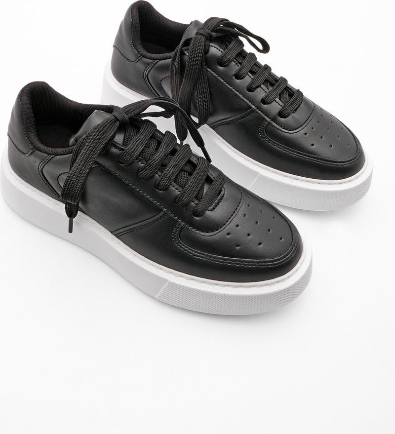 MARJIN Women's Sneaker Sports Shoes Thick Sole Lace-Up Azin  - Image 5