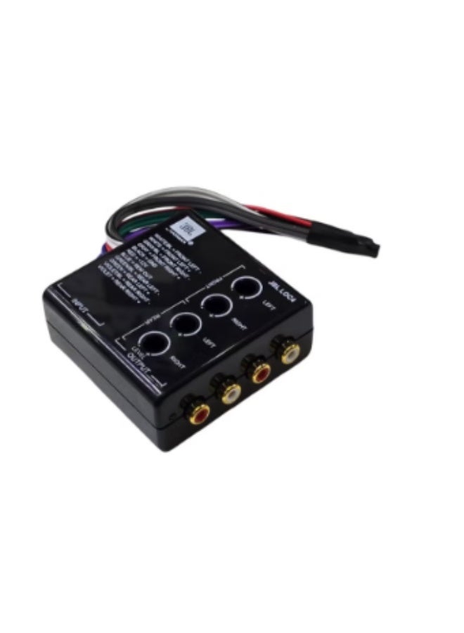 JBL LOC4 High-Low Converter 4-Channel – Speaker to RCA Line Level Adapter | Remote Turn-On Signal | Adjustable Output | Noise-Free Ground Isolation - Image 2