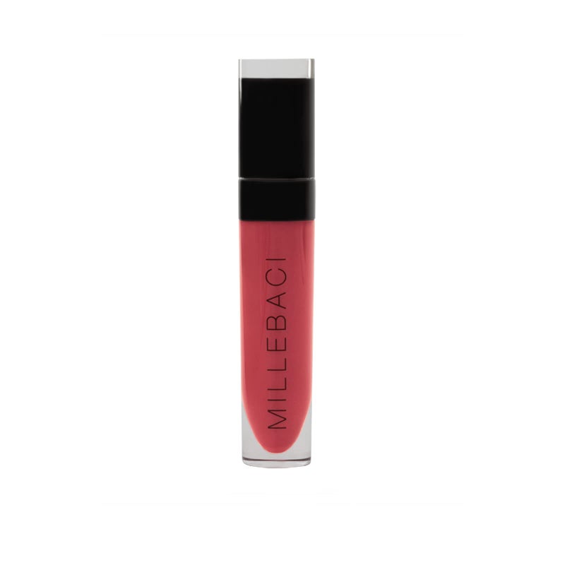 Nouba Millebaci Long Lasting Liquid Lipstick Pink Lustrous Moisturizing Creamy Formula with Vitamin E Intense Color Pigment High Impact Makeup Lip Cream Color Stick Balm For Women Color 20 - Image 2