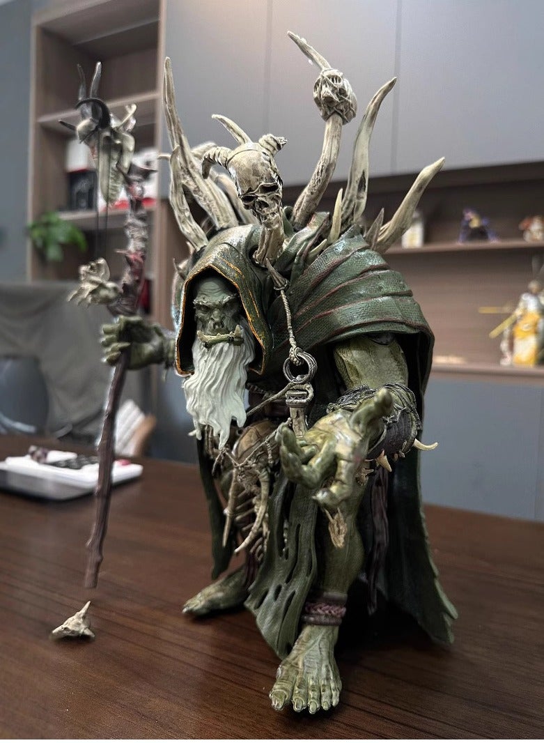 World of Warcraft series, Gul'dan, Dream Destroyer, Orc Warlock, figure statue (37cm)