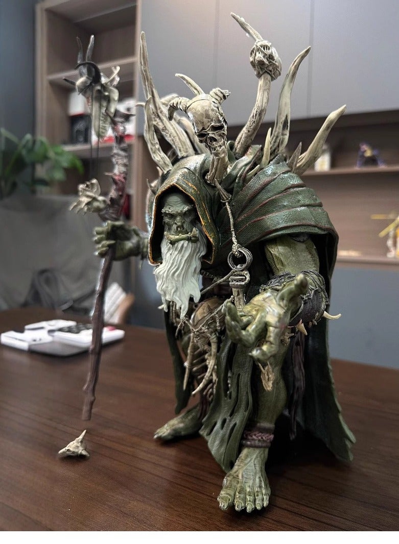 World of Warcraft series, Gul'dan, Dream Destroyer, Orc Warlock, figure statue (37cm)