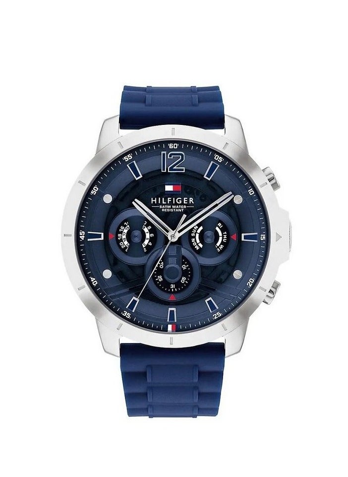 Tommy Hilfiger Plus Men's 50mm Quartz Stainless Steel Bracelet Watch-1710489  - Image 1