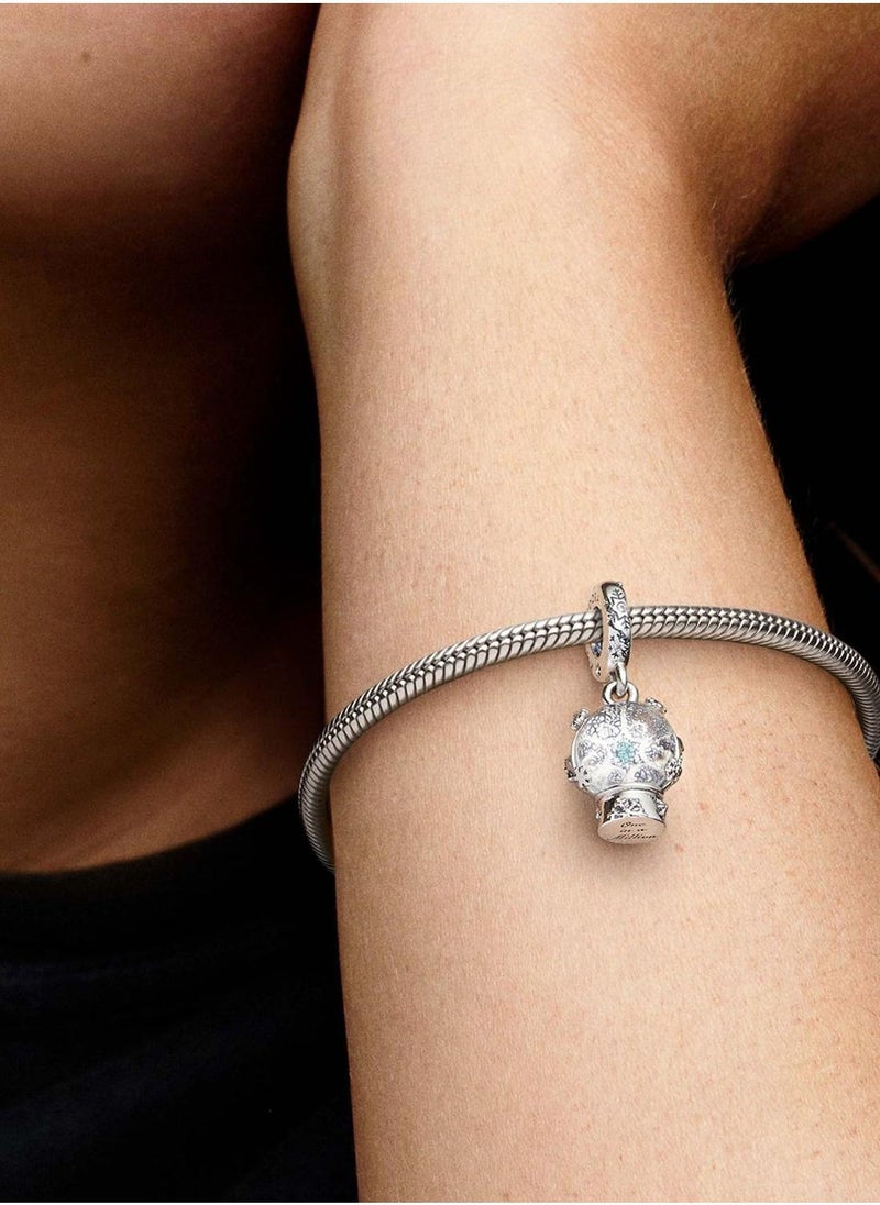 PANDORA Snowflake Snowglobe Dangle Charm  - Image 4