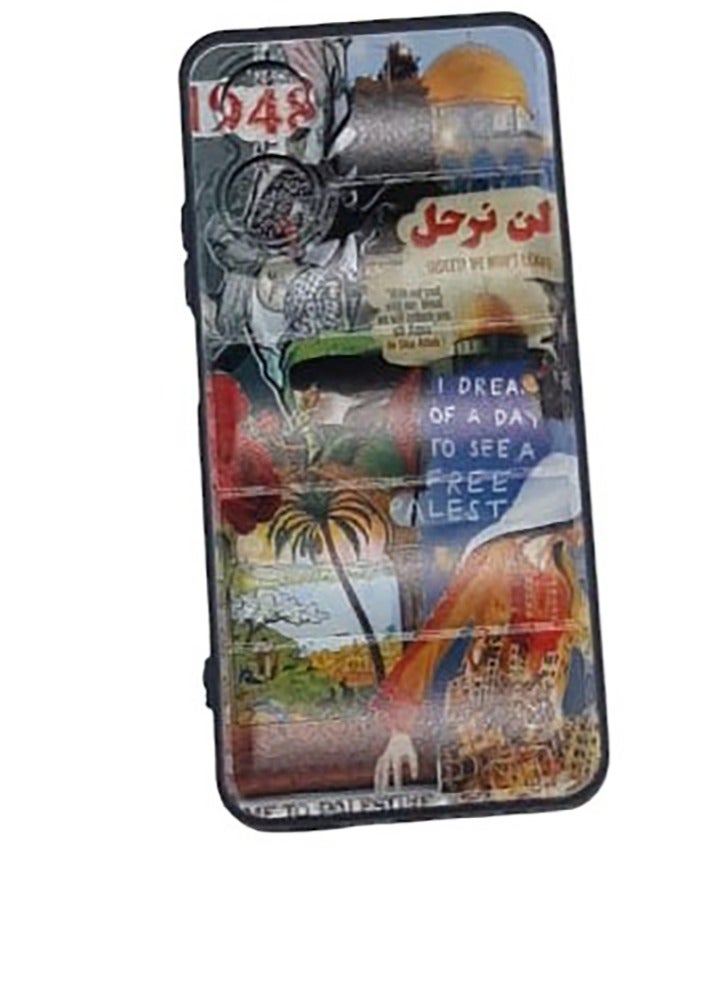 جراب خلفي لدعم فلسطين لهاتف Vivo Y16