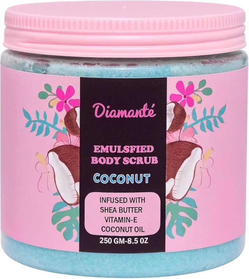 Diamanté-Coconut Emulsified Body scrub
