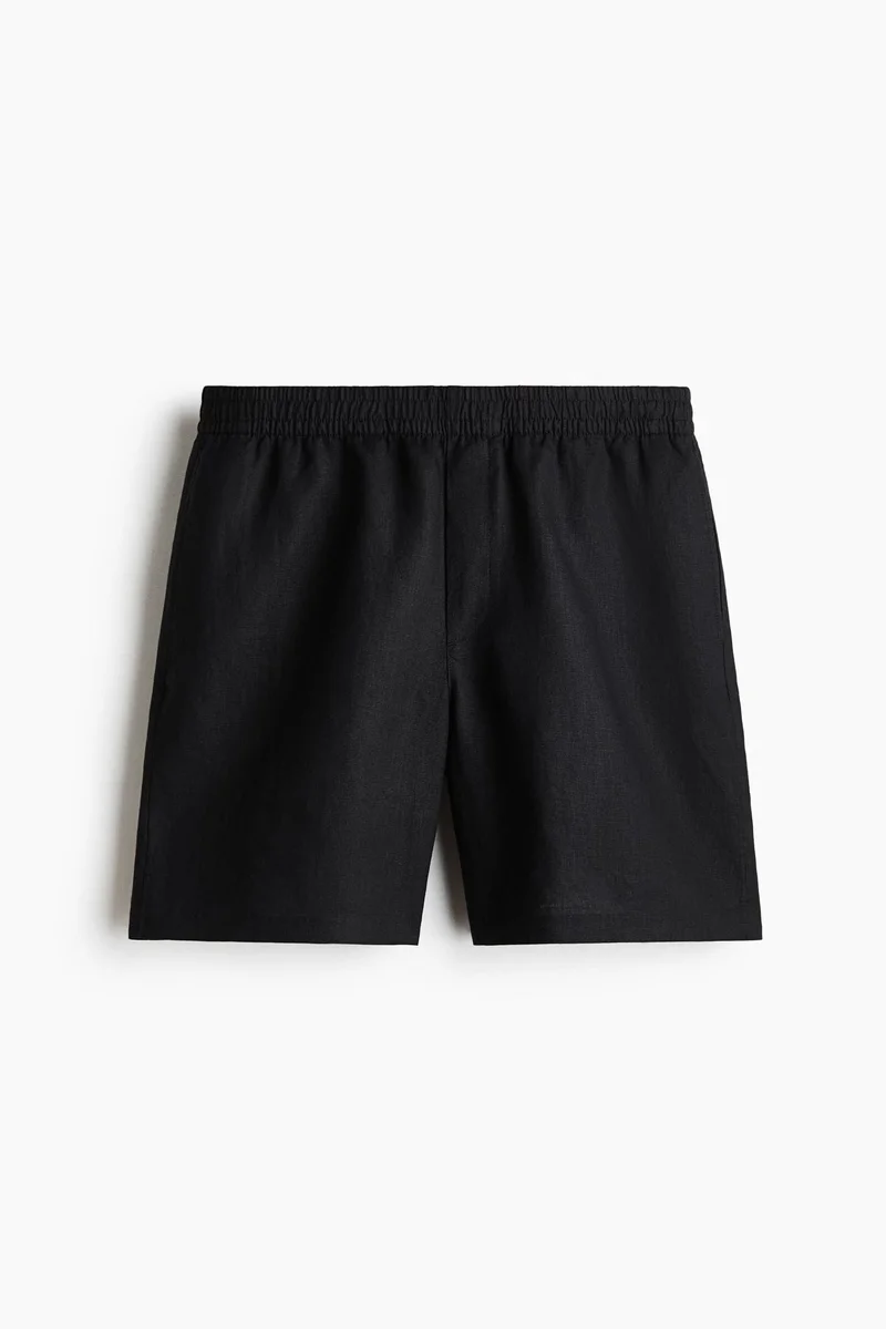 Relaxed Fit Linen shorts