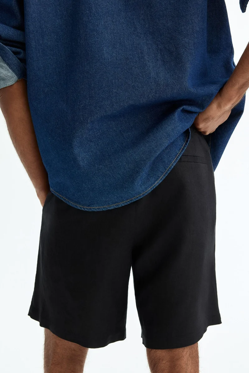 H&M Relaxed Fit Linen shorts