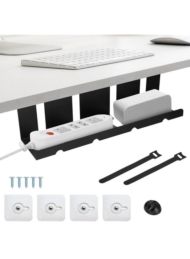Serplex® Under Desk Cable Organizer Desktop Power Extender Organizer Tray No Drill Home Office Tangle Free Under Desk Power Cord Organizer for Outlet Extension, Power Cords, 15.75''x3.94''x4.72'' - Image 1