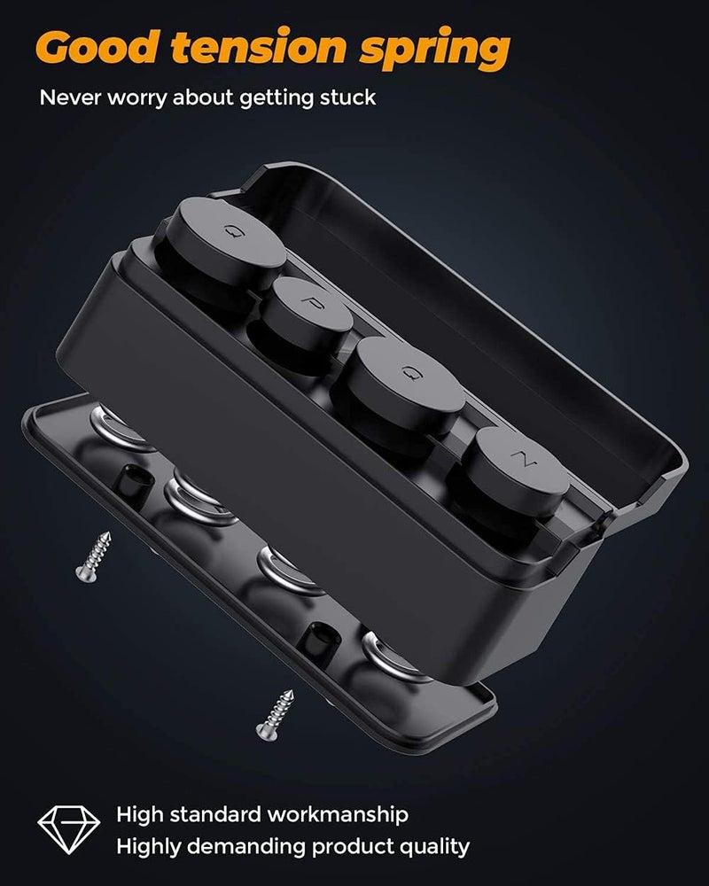 Luckam Coin Holder for Car Change Organizer Universal Storage Coin Money Dispenser Compatible with Most Car Trucks Accessories for Cars, Homes, and Offices - Image 2