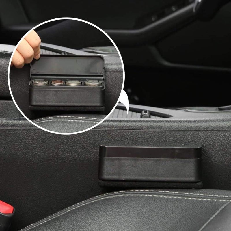 Luckam Coin Holder for Car Change Organizer Universal Storage Coin Money Dispenser Compatible with Most Car Trucks Accessories for Cars, Homes, and Offices - Image 4