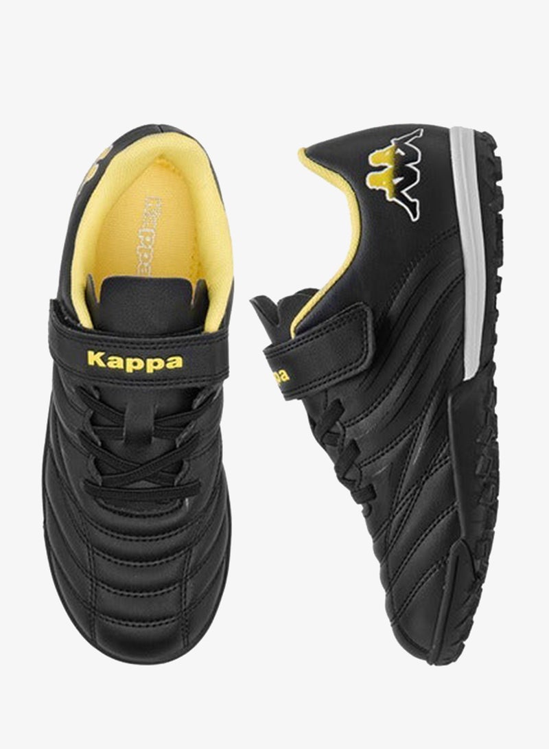 Kappa Boys' Panelled Football Shoes with Hook and Loop Closure - Image 3