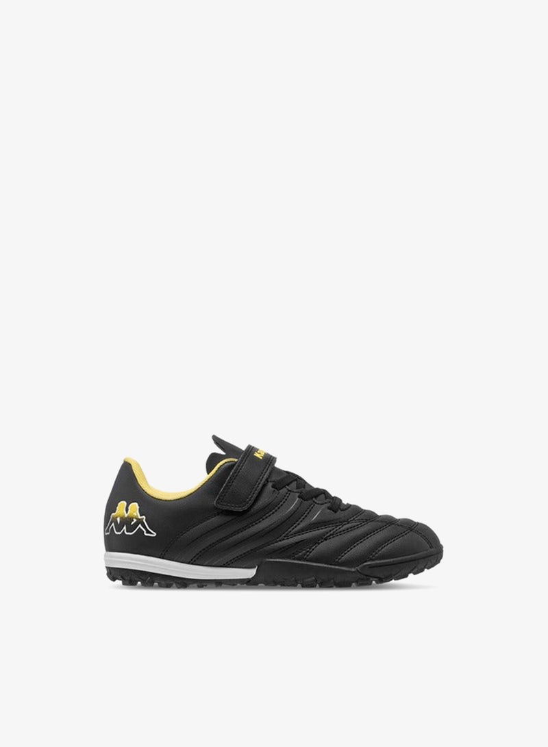 Kappa Boys' Panelled Football Shoes with Hook and Loop Closure - Image 1