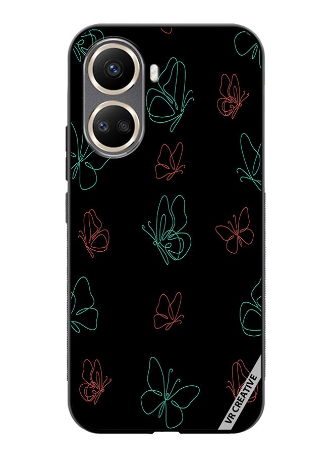 VR CREATIVE Protective Case Cover For Huawei Nova 10 SE Classickases Design Multicolour - Image 1