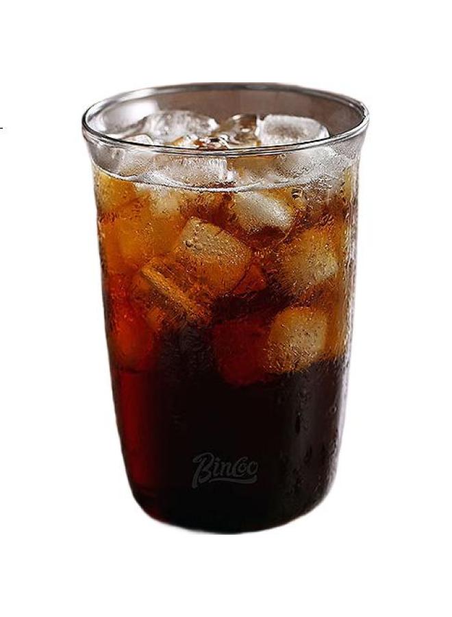 Bincoo Black Knight Glass Cup For Latte, Iced Americano, Milk, Special Cocktail, Coffee, Heat-Resistant Mug, Latte Art - Image 3