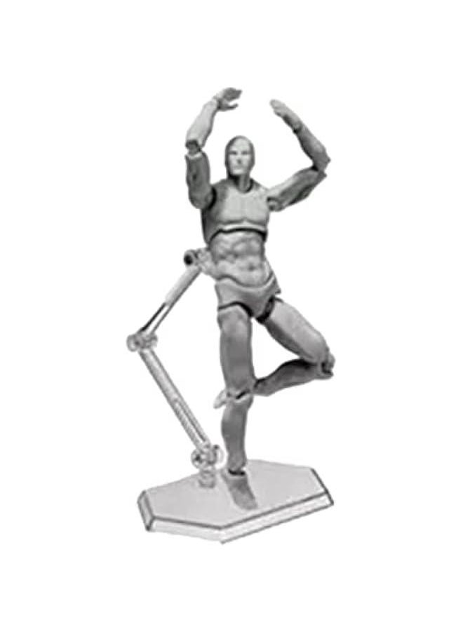 Generic - Artists Manikins, Holder Desk Decoration Customizable Poses Movable PVC Widely Used Drawing Mannequin for Family Office Action Figure Body, Action Figure (Man) - Image 1