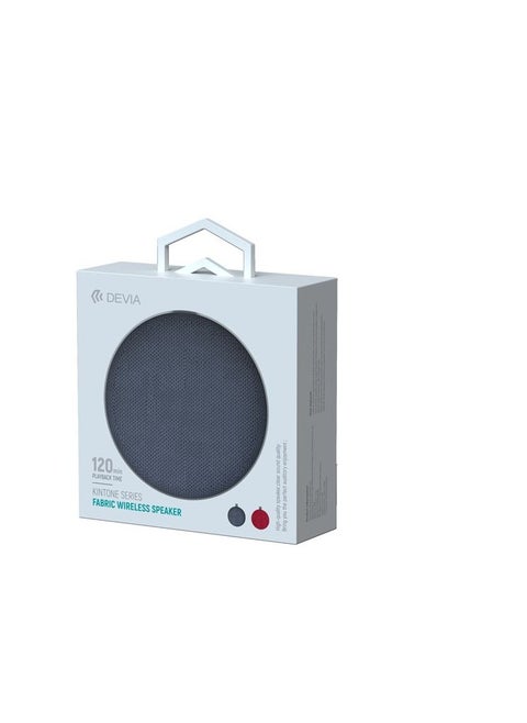 Devia EM021 Kintone Series Fabric Speaker - Gray