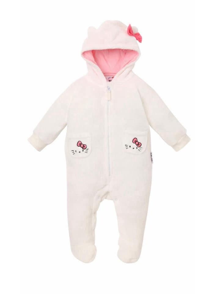 هالو كيتي أوفرول أطفال فليس بأكمام طويلة - Image 1