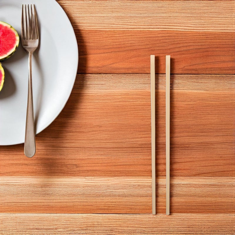 100 Pairs Disposable : -Free 24cm Smooth & Lightweight For Takeout Restaurant Sushi Catering Office Lunch Picnic - Image 5