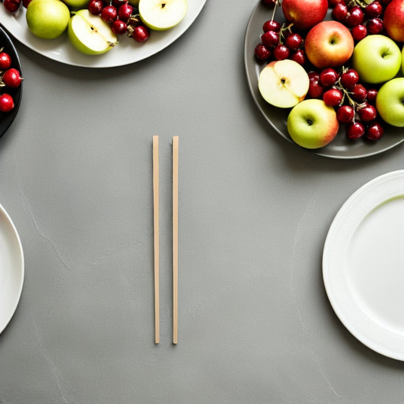 100 Pairs Disposable : -Free 24cm Smooth & Lightweight For Takeout Restaurant Sushi Catering Office Lunch Picnic - Image 2