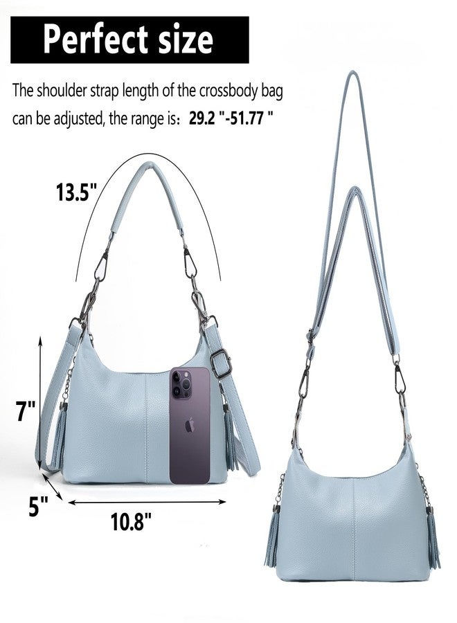 VODIU Hobo Purse for Women Crossbody Bags Top Handle Shoulder Bag Trendy Crossbody Purses and Handbags - Image 4