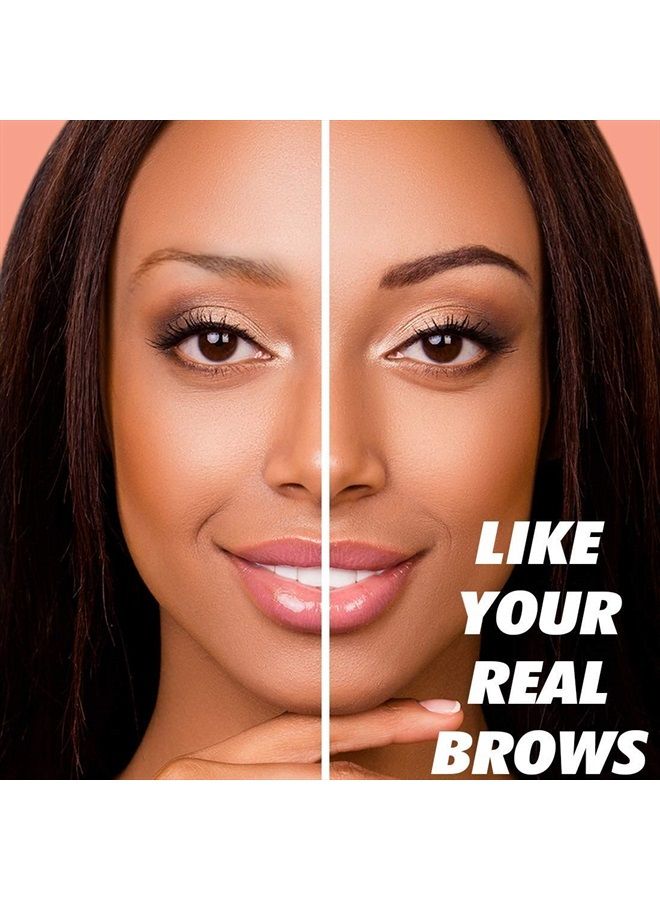 iMethod Eyebrow Pen - iMethod Eye Brown Makeup, Eyebrow Pencil with a Micro-Fork Tip Applicator Creates Natural Looking Brows Effortlessly and Stays on All Day, Dark Brown - Image 2