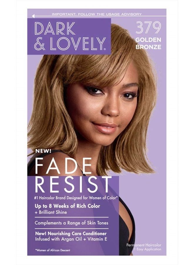 Dark & Lovely Color #379 Golden Bronze (3 Pack) - Image 3