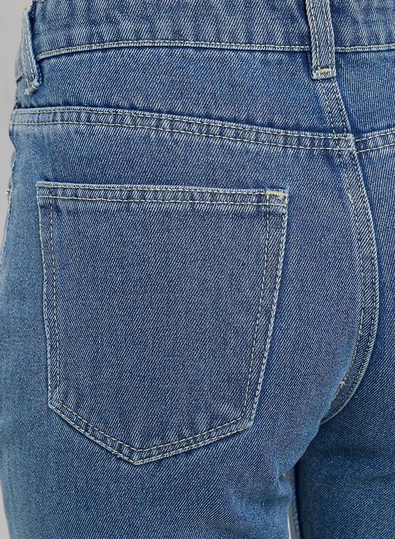 Ginger High Rise Wide Leg Jeans - Image 5