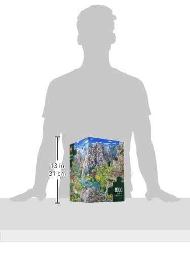 Heye لعبة بازل هاي ألبين فن 1000 قطعة من بيرجيت تانك - Image 3