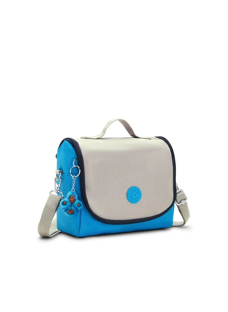 kipling New KICHIROU, Large Insulated Lunch Bag, Water Repellent, 23 cm, 6 L, Lake Blue Bl, One Size