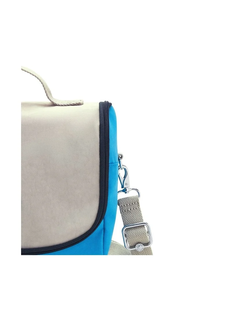 kipling New KICHIROU, Large Insulated Lunch Bag, Water Repellent, 23 cm, 6 L, Lake Blue Bl, One Size