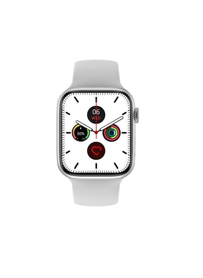 iCruze - Pronto Crysta Bluetooth 5.0, IP67, 1.92" HD Touch Screen Smart Watch, Rotational Crown, Android and Iphone Compatible, with Warranty, White - Image 1