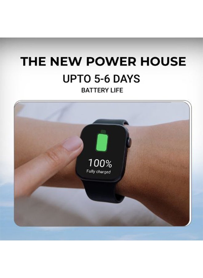 iCruze - Pronto Crysta Bluetooth 5.0, IP67, 1.92" HD Touch Screen Smart Watch, Rotational Crown, Android and Iphone Compatible, with Warranty, White - Image 1
