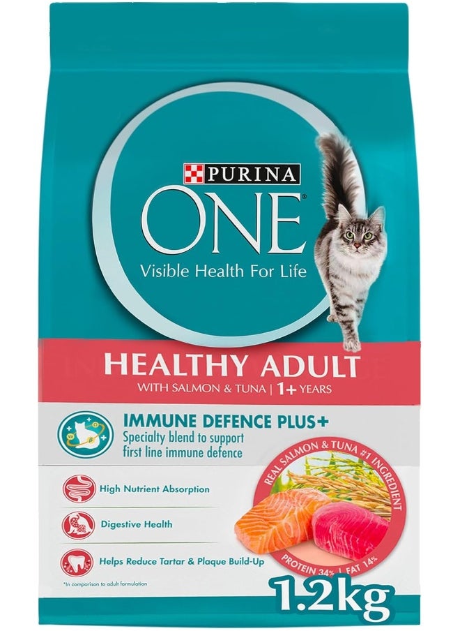 PURINA Purina One Adult Cat Food with Salmon and Tuna Flavours Promo Price  - Image 1