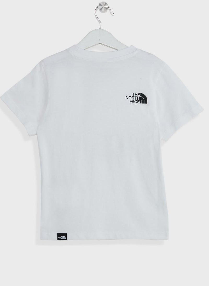 ذا نورث فيس تيشيرت للمراهقين برقبة دائرية - Image 2