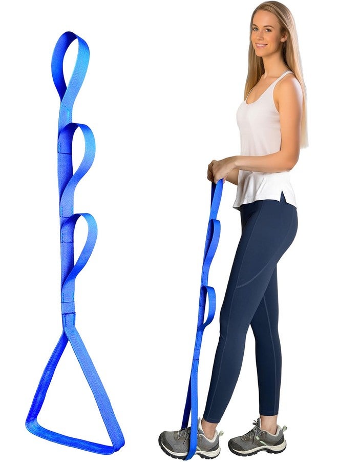 Nourislif 42 Inch Leg Lifter, Leg Lifter After Hip Replacement, Leg Lifter for After Knee Surgery, Leg Lifter Strap Rigid with Multi Loops, Leg Lifters Getting Legs in and Out of Bed, Car, Couch, Wheelchair - Image 1