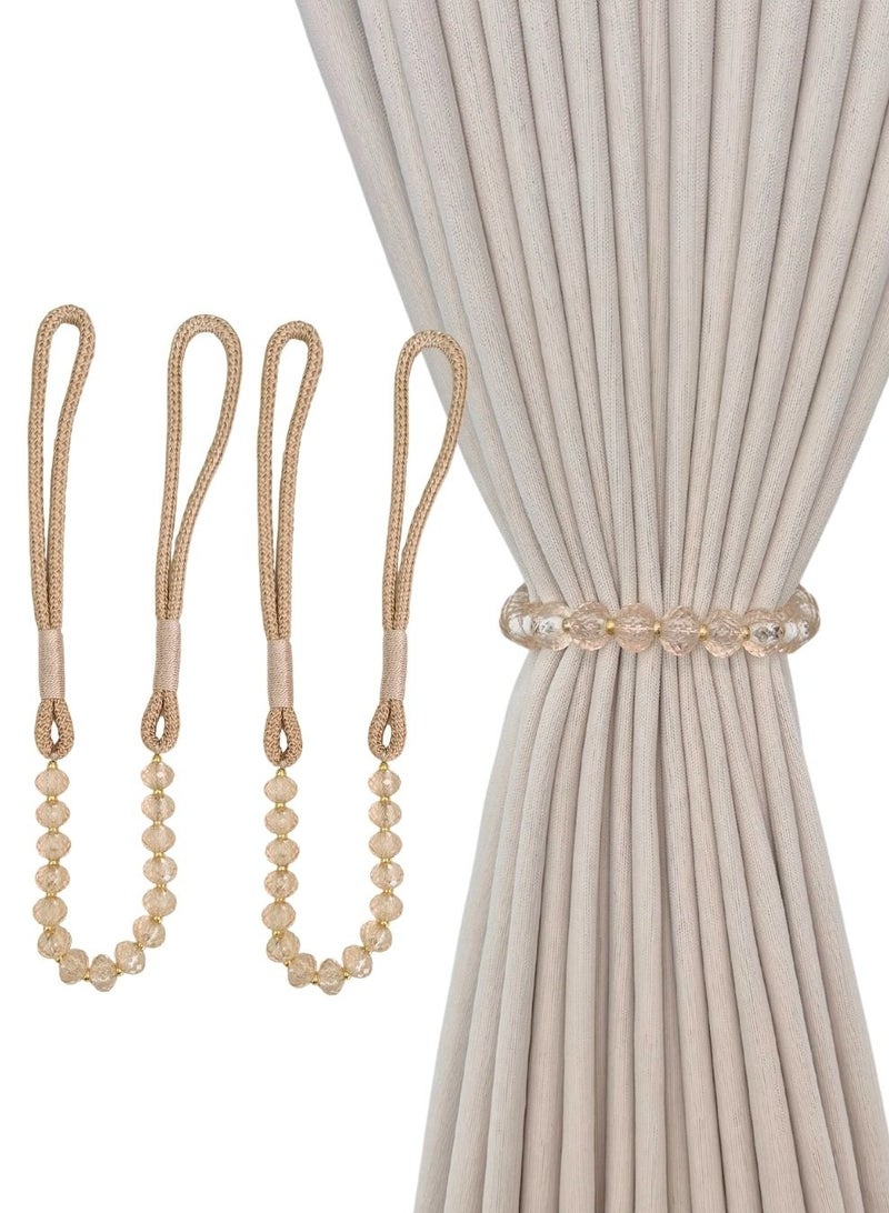 QBAID Curtain Tieback / Curtain Rope Holder – Easy Wrap Design for Neat and Elegant Curtain Gathering - Image 1