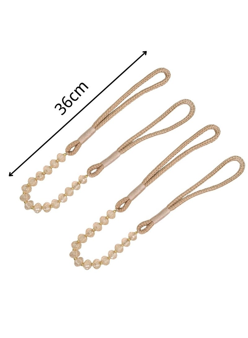 QBAID Curtain Tieback / Curtain Rope Holder – Easy Wrap Design for Neat and Elegant Curtain Gathering - Image 5