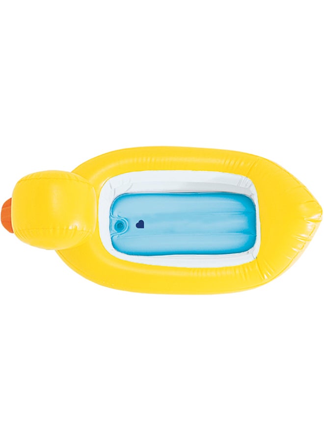Munchkin White Hot® Duck Tub 6-24M Inflatable Baby Bath Tub with Temperature Indicator & Non Slip Safety Design - Image 3