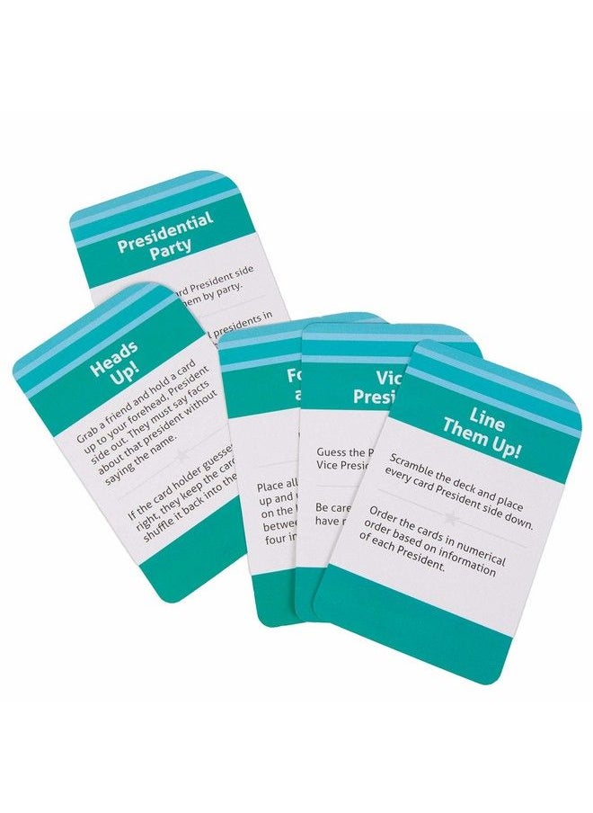 U.S. Presidential Flash Cards Current And Up To Date Study Tool For United States Presidents Washington Through Trump Perfect Memorization Studying Learning And Teaching Assistant