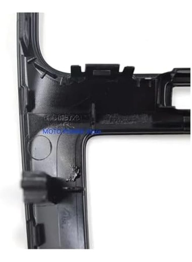 Golf 7 Radio Screen Frame Bezel Panel Trim Cover Replacement Accessory Black - Image 4