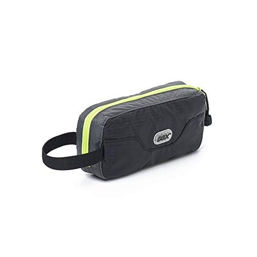 GOX Travel Toiletry Bag,Dopp Kit Case,Ultra-Light Cosmetics Bag Makeup Organizer(Black) - Image 1