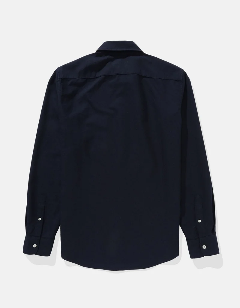 American Eagle  AE Slim Fit Everyday Oxford Button-Up Shirt for Men | Best Price UAE
