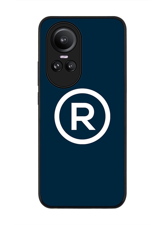 Stylizedd Rugged Black Edge case for Oppo Reno10 / Oppo Reno10 Pro, Custom Slim fit Flexible Anti Drop Thin Phone Case Cover - Registered - Image 1