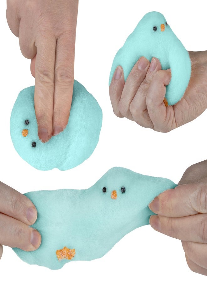 ذي أورب فاكتوري لعبة ORB Tabalicious TABA Squishy Chick (أخضر) - TABA Squishy Fluffs - اسحق واعصر هذه اللعبة الإسفنجية الناعمة واللزجة من TABA، مثالية لتخفيف التوتر - ألعاب حسية وألعاب فيدجيت للأطفال والكبار - Image 1
