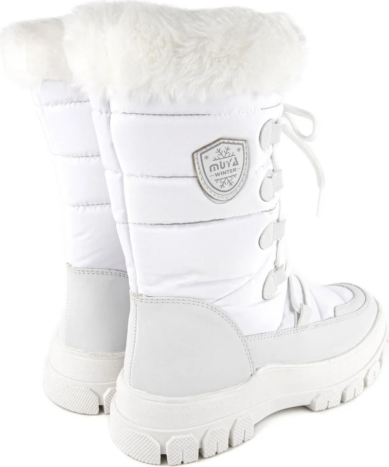 مويا Orthopedix Gravity Women's Fur-lined Zippered Snow Boots 324334
