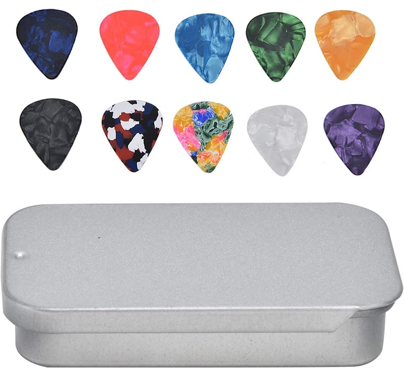 Multi-use detailed build Zerodis 10Pcs Guitar Picks Other Household Utensils Colorful Retro Cosmic Star Sky Pattern With Small Metal Box For Electric Acoustic Classical Guitar Bass Banjo Ukulele 10Pcs (silver box) Safe approved storage space Global sizing options Trusted all-purpose quality Stain resistant Global production standard crafted Good ventilation Cost effective upgraded craftsmanship All-season available stock Leakproof sealed Reinforced edge Moisture wear upgraded quality Gulf approved global quality Cross product compatible Globally spread simple design All-scene compatible build Versatile application Multi-market matching options All consumer tier purchase options Market diverse application fit All-scene tailored quality Any KSA address orderable Storage burden minimized build Precision polished solid material Tiered purchase options Easy assemble alternatives - Image 5
