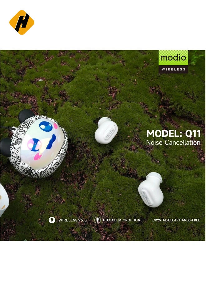 HuHa - Modio Q11 Change Face Earbuds with Customizable Design, Premium Sound, and Comfortable Fit - Image 1