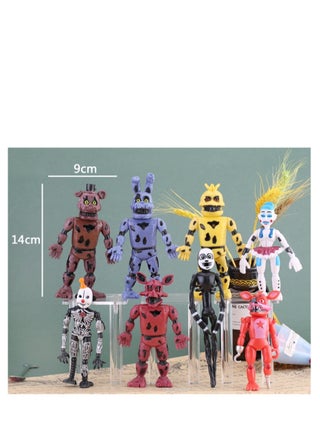 8-Piece Five Nights At Freddy's Theme Toy Set - pzsku/ZB619707C77A1951E4C37Z/45/_/1711102455/4431e0bc-f126-4cd1-b93e-514e06369ed4