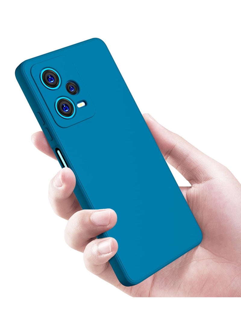 BORTONY Redmi Note 12 Pro 5G Cover Slim Fit Soft TPU Back Cover Flexible Soft Silicone Case Matte with Camera Protection for Xiaomi Redmi Note 12 Pro 5G - Image 3