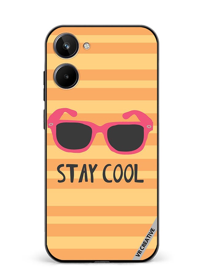 VR CREATIVE Protective Case Cover For Realme 10 Stay Cool Design Multicolour - Image 1